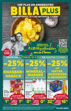 Titelbild des Prospekts von BILLA PLUS STMK