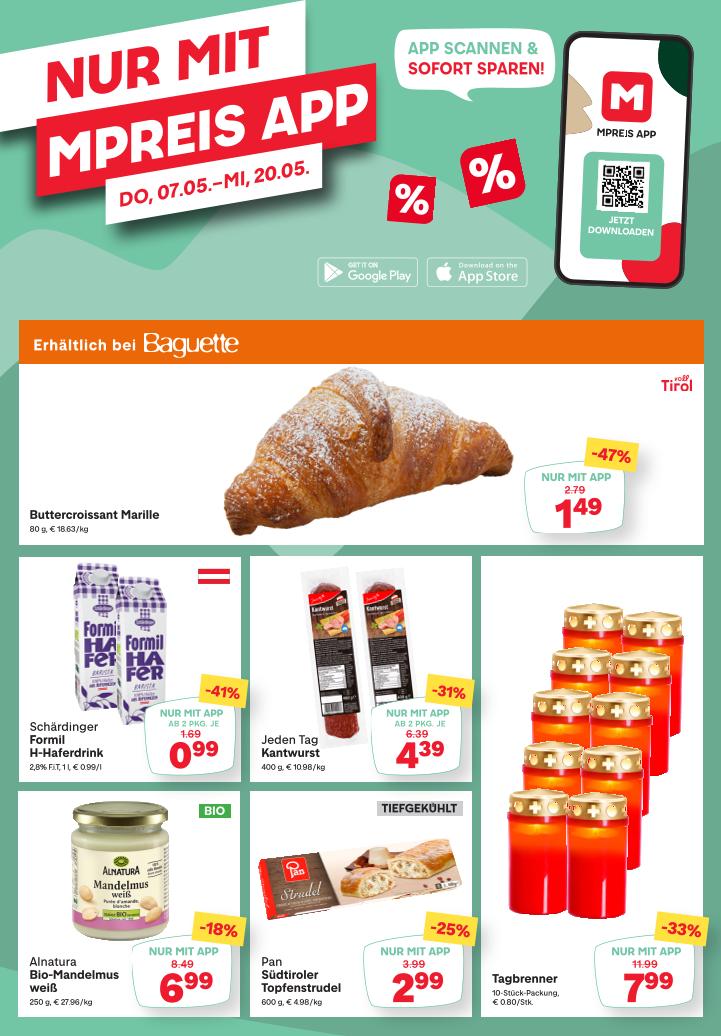 Prospekt von MPREIS