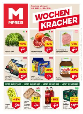 Titelbild des Prospekts von MPREIS VBG