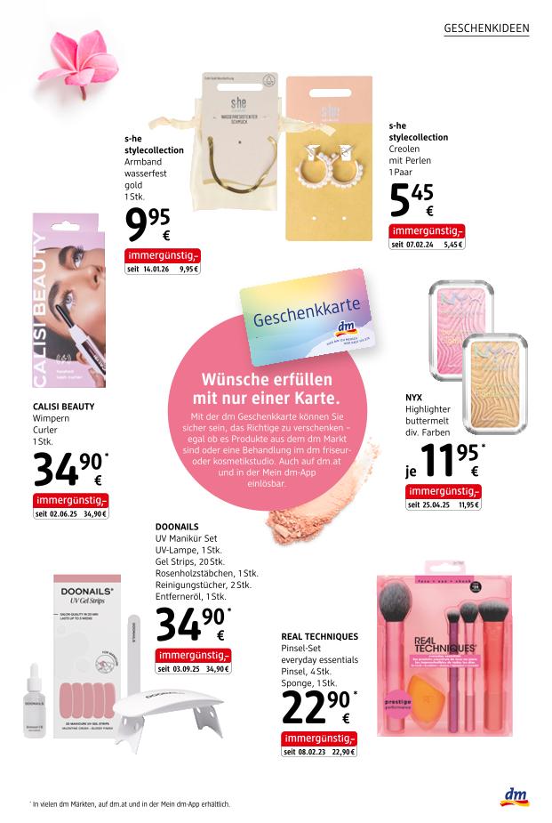 Prospekt von dm drogerie markt