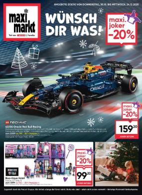 Titelbild des Prospekts von Maximarkt Spielwarenkatalog