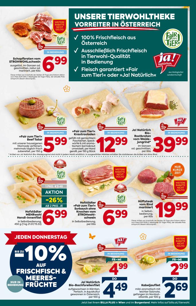 Prospekt von BILLA PLUS