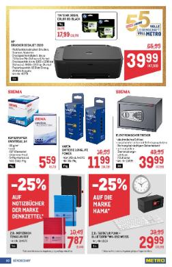 Titelbild des Prospekts von METRO PROFI