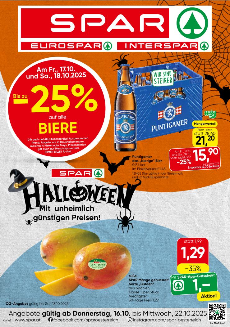 Prospekt von SPAR