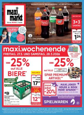 Titelbild des Prospekts von Maximarkt Wels / Ried / Vöcklabruck