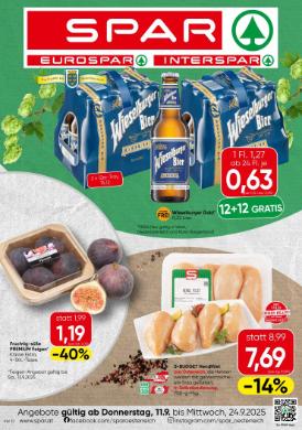 Titelbild des Prospekts von SPAR W NOE BGLD