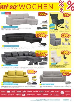 Titelbild des Prospekts von Möbelix