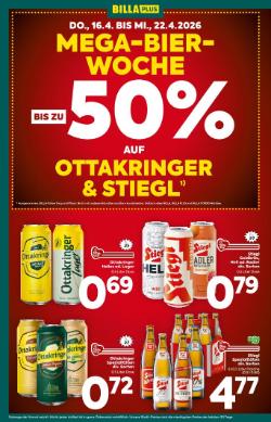 Titelbild des Prospekts von BILLA PLUS Salzburg