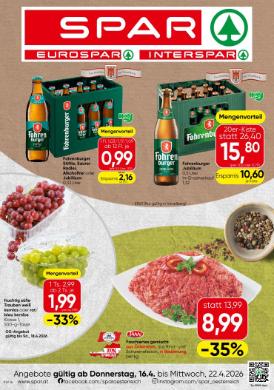 Titelbild des Prospekts von SPAR VBG