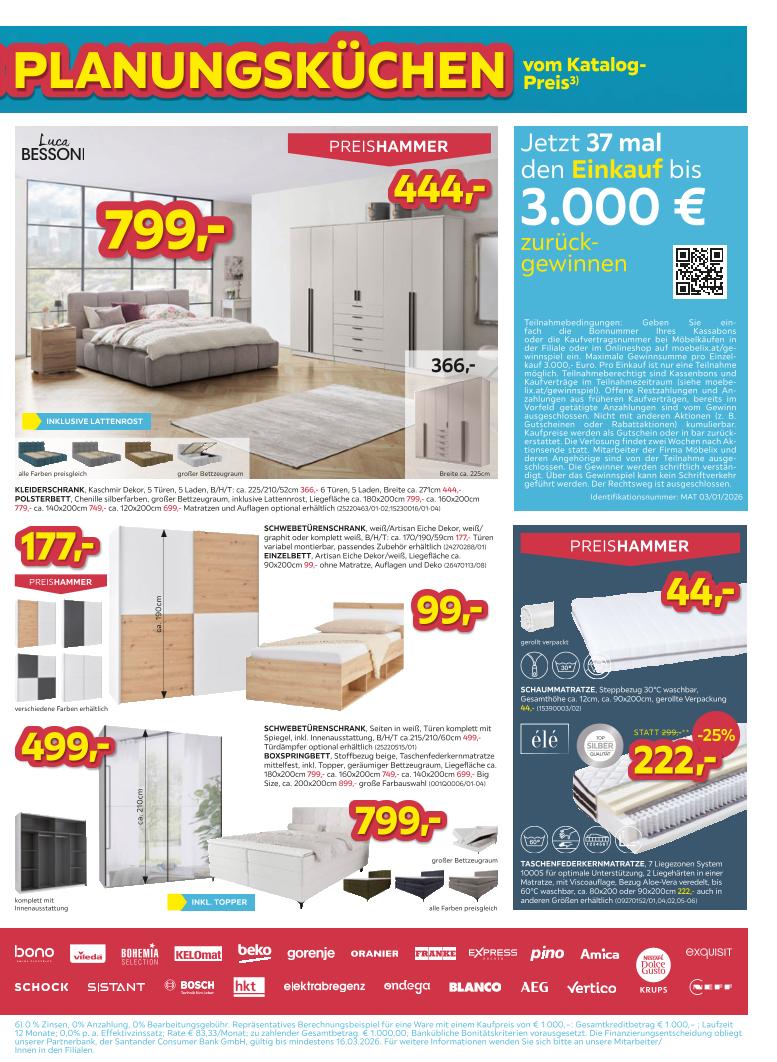 Prospekt von Möbelix