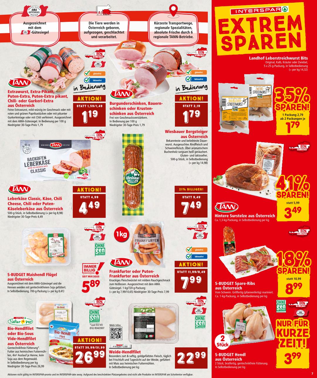 Prospekt von INTERSPAR