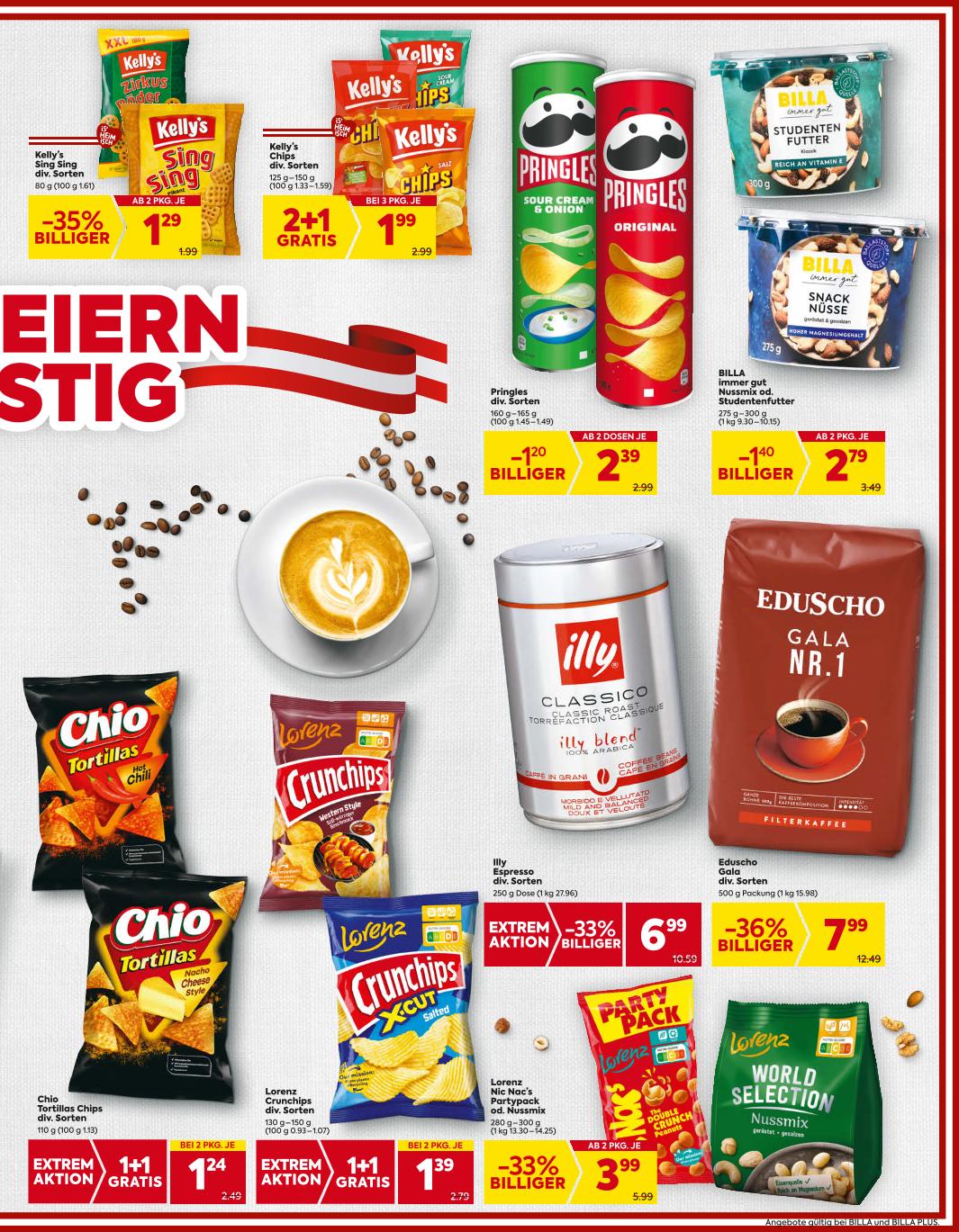 Prospekt von BILLA