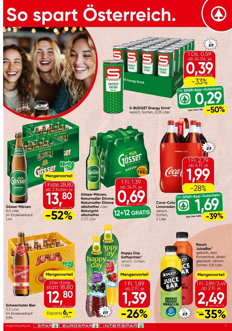 Prospekt von SPAR