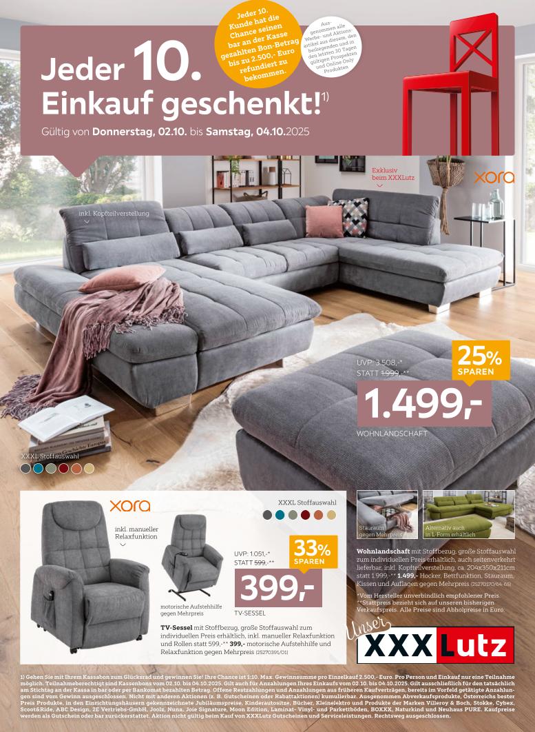Prospekt von XXXLutz