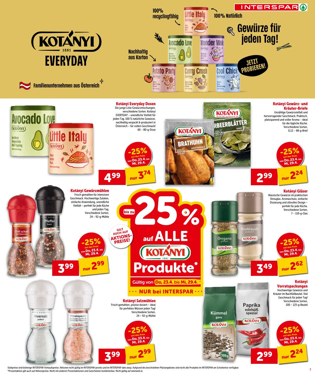 Prospekt von INTERSPAR