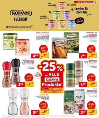 Titelbild des Prospekts von INTERSPAR Wien