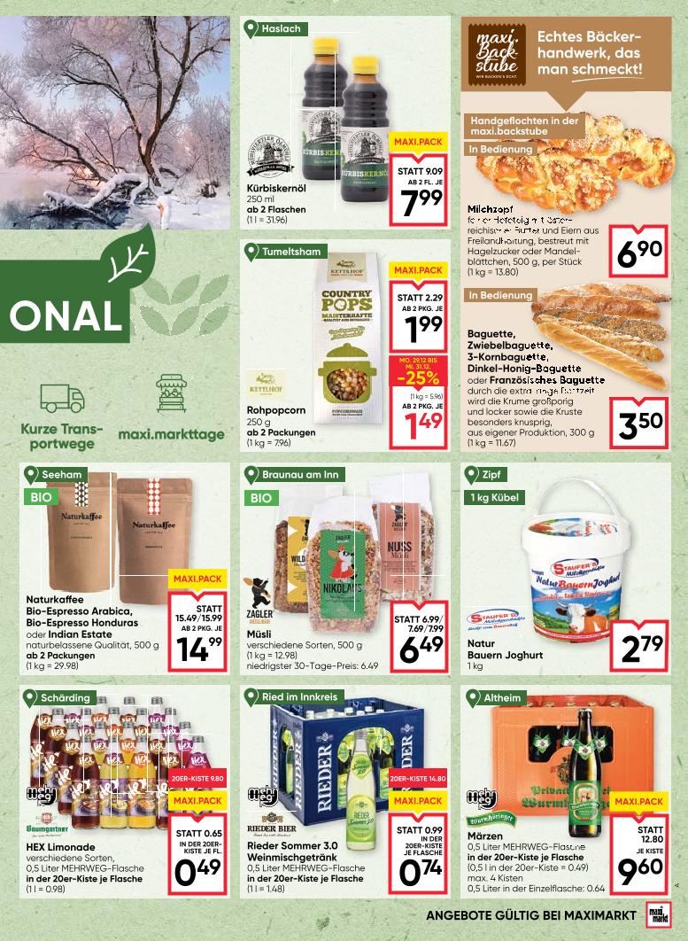 Prospekt von Maximarkt