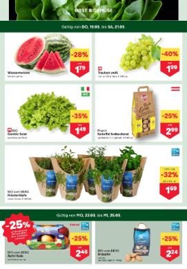 Titelbild des Prospekts von MPREIS Salzburg