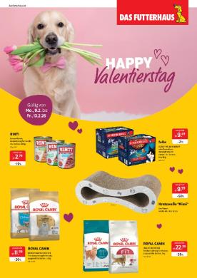 Titelbild des Prospekts von DAS FUTTERHAUS