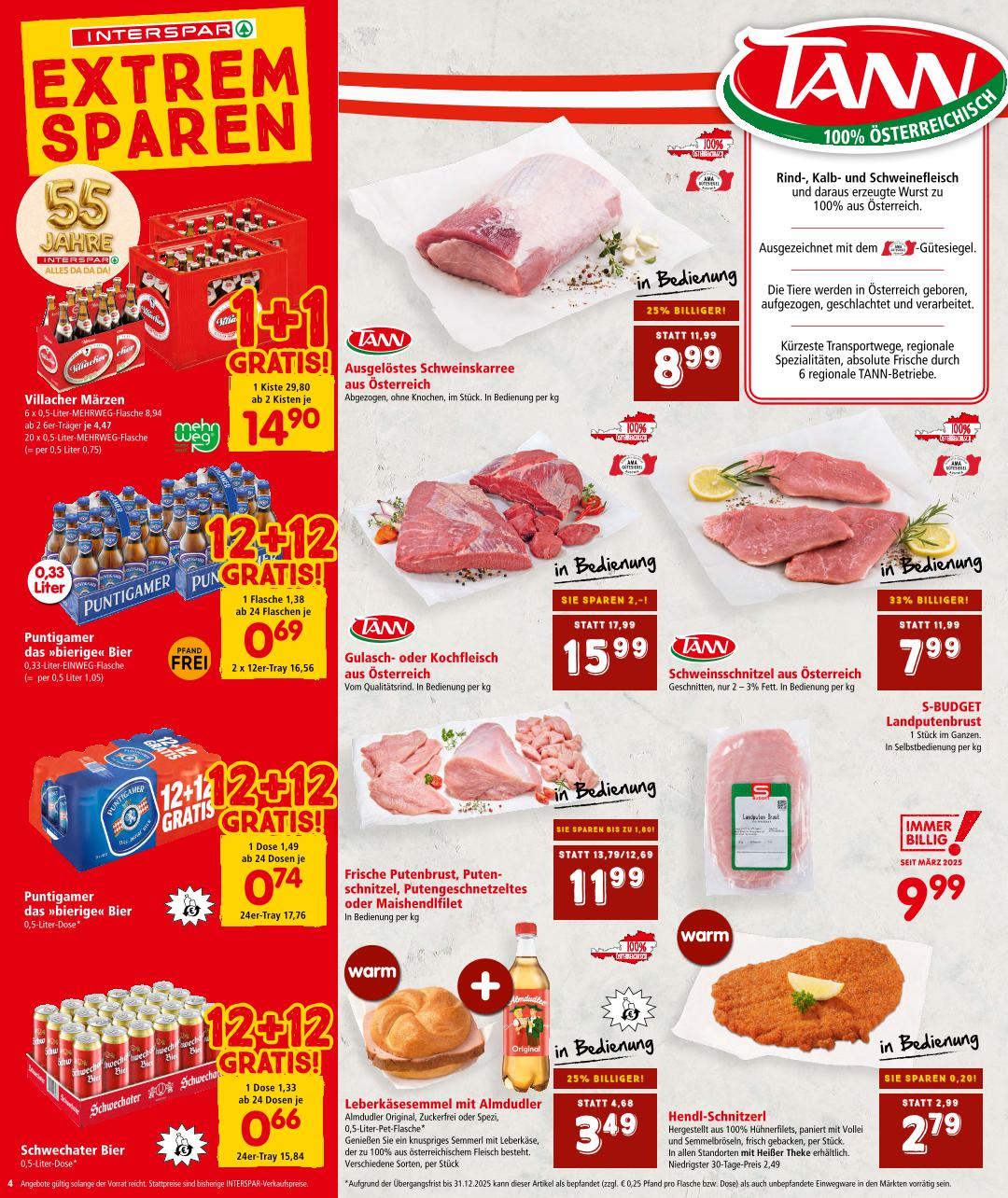 Prospekt von INTERSPAR