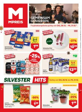 Titelbild des Prospekts von MPREIS Oberösterreich