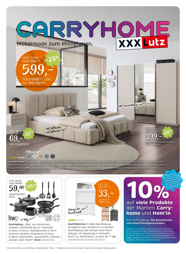 Prospekt von XXXLutz