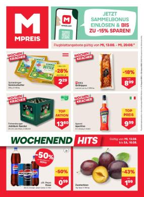 Titelbild des Prospekts von MPREIS Vorarlberg
