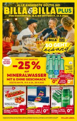 Titelbild des Prospekts von BILLA Wien