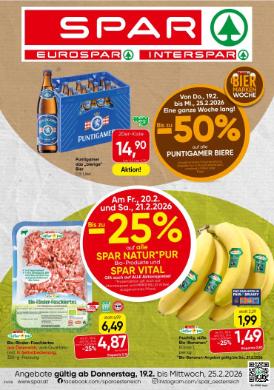 Titelbild des Prospekts von SPAR STMK / KTN