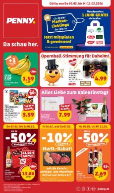Titelbild des Prospekts von Penny