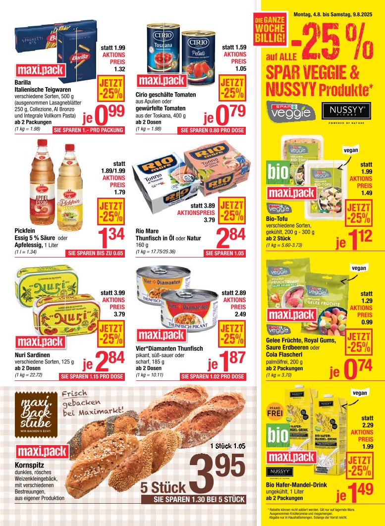 Prospekt von Maximarkt