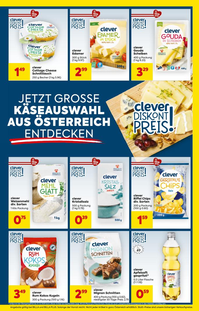 Prospekt von BILLA
