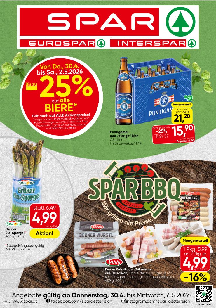 Prospekt von SPAR