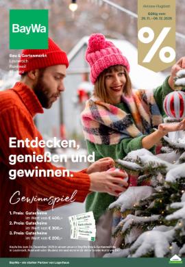 Titelbild des Prospekts von BayWa