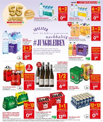 Titelbild des Prospekts von INTERSPAR NOE/BGLD