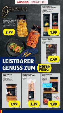 Titelbild des Prospekts von HOFER