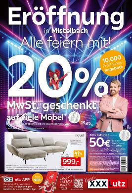 Titelbild des Prospekts von XXXLutz