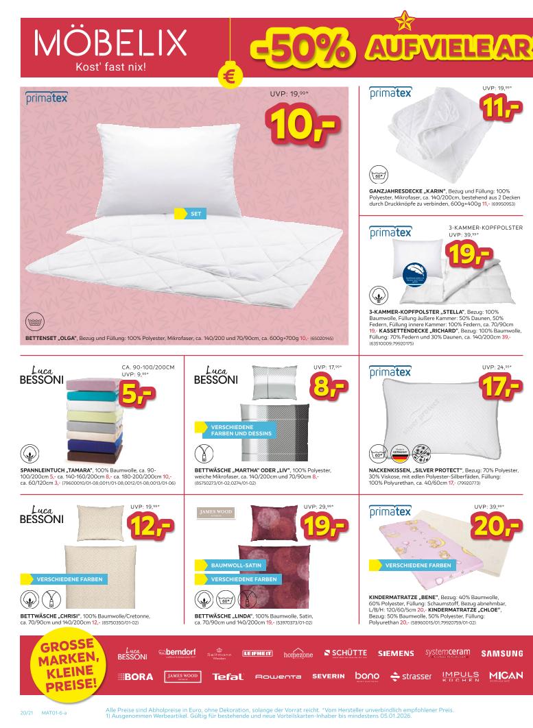 Prospekt von Möbelix