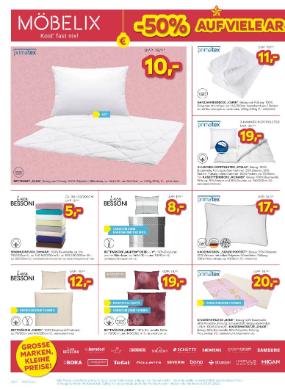 Titelbild des Prospekts von Möbelix