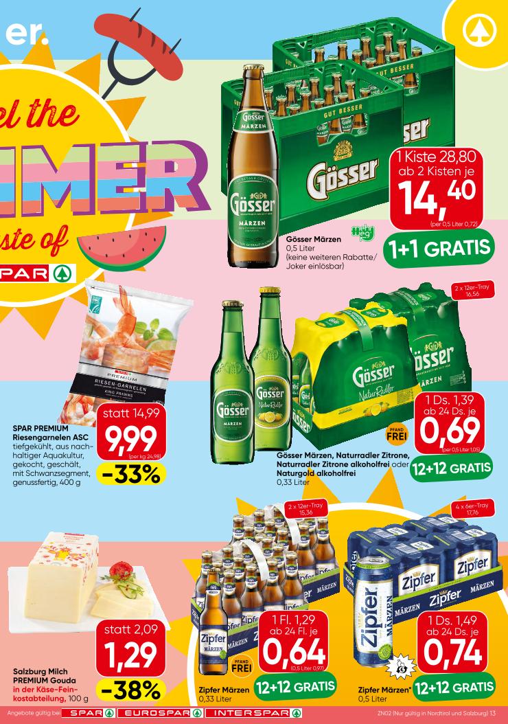 Prospekt von SPAR