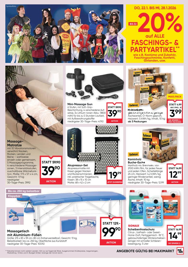 Prospekt von Maximarkt