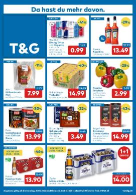Titelbild des Prospekts von T&G Tirol