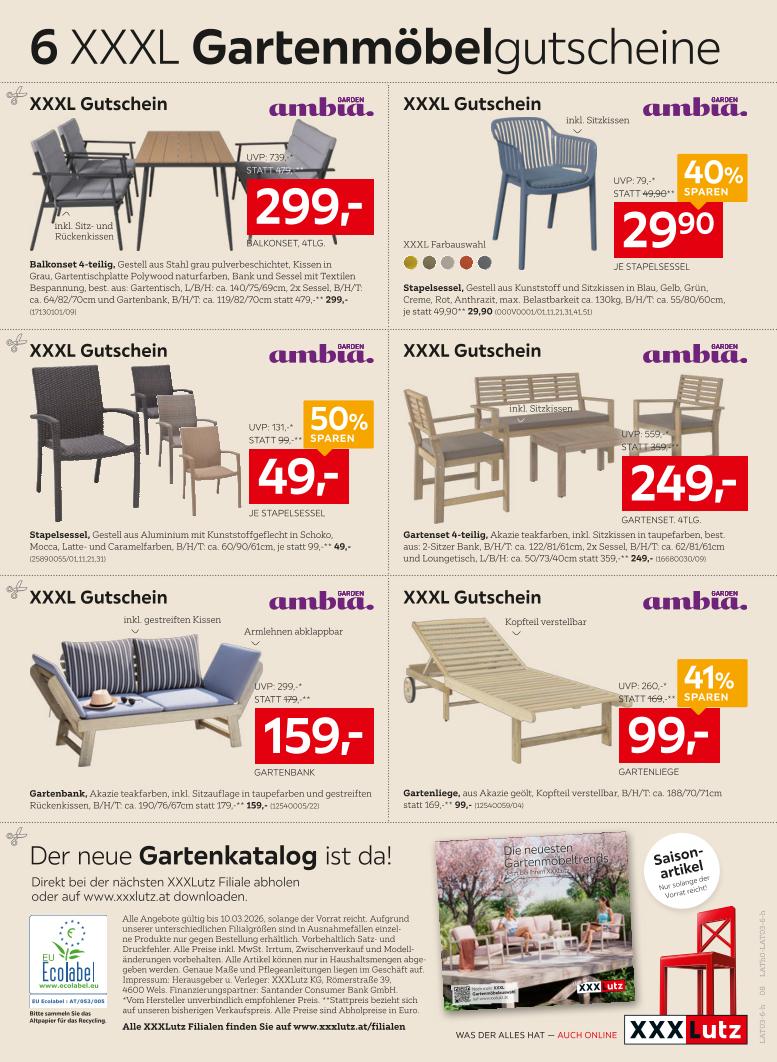 Prospekt von XXXLutz