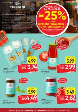 Titelbild des Prospekts von SPAR Gourmet Einleger