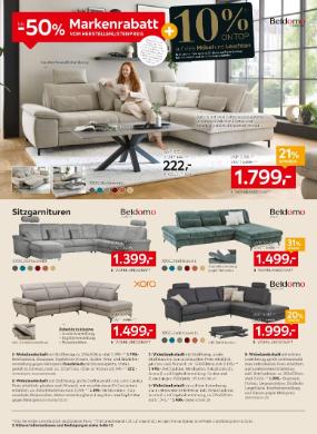 Titelbild des Prospekts von XXXLutz