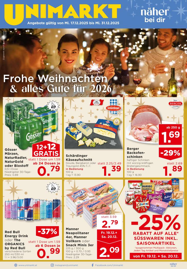 Prospekt von Unimarkt