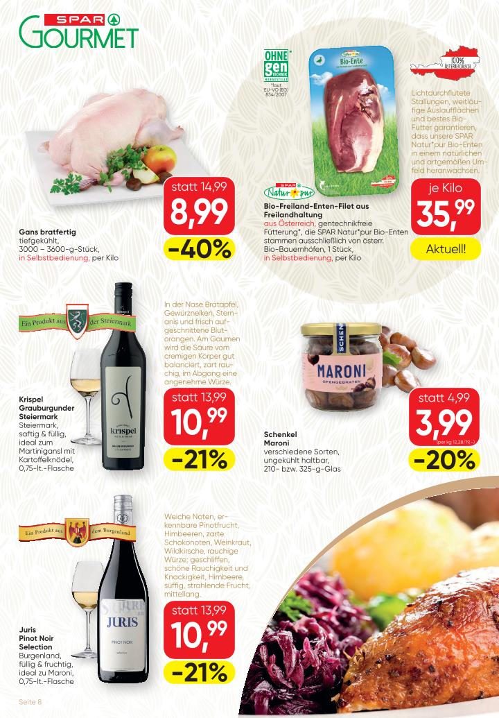 Prospekt von SPAR Gourmet