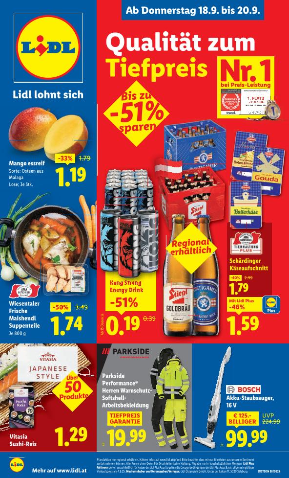Prospekt von Lidl