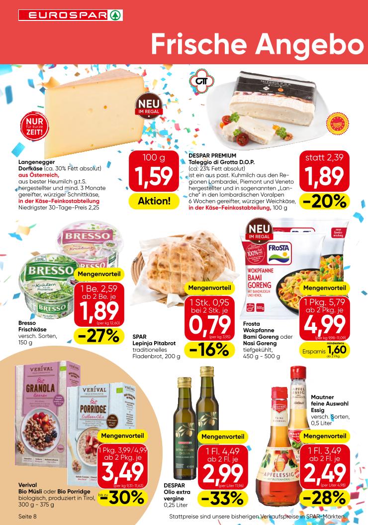 Prospekt von EUROSPAR