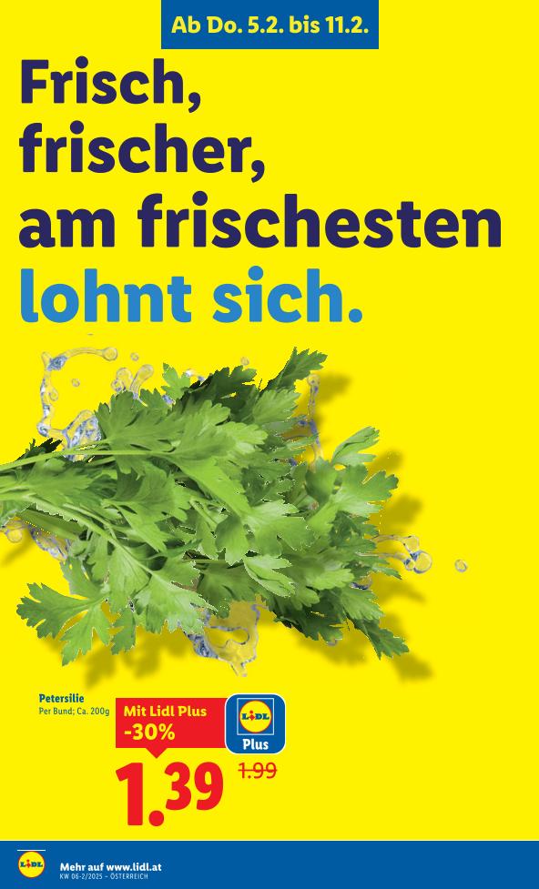 Prospekt von Lidl